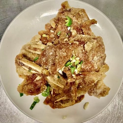 椒盐猪排 Salt & Pepper Fried Pork Chop